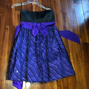 Purple taboo medium size formal dress